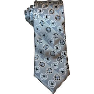 Steve Harvey Celebrity Edition Necktie Tie Men's Size 58" Gray 100% Polyester